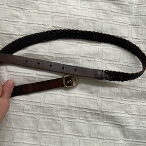 Ann Taylor brown woven belt